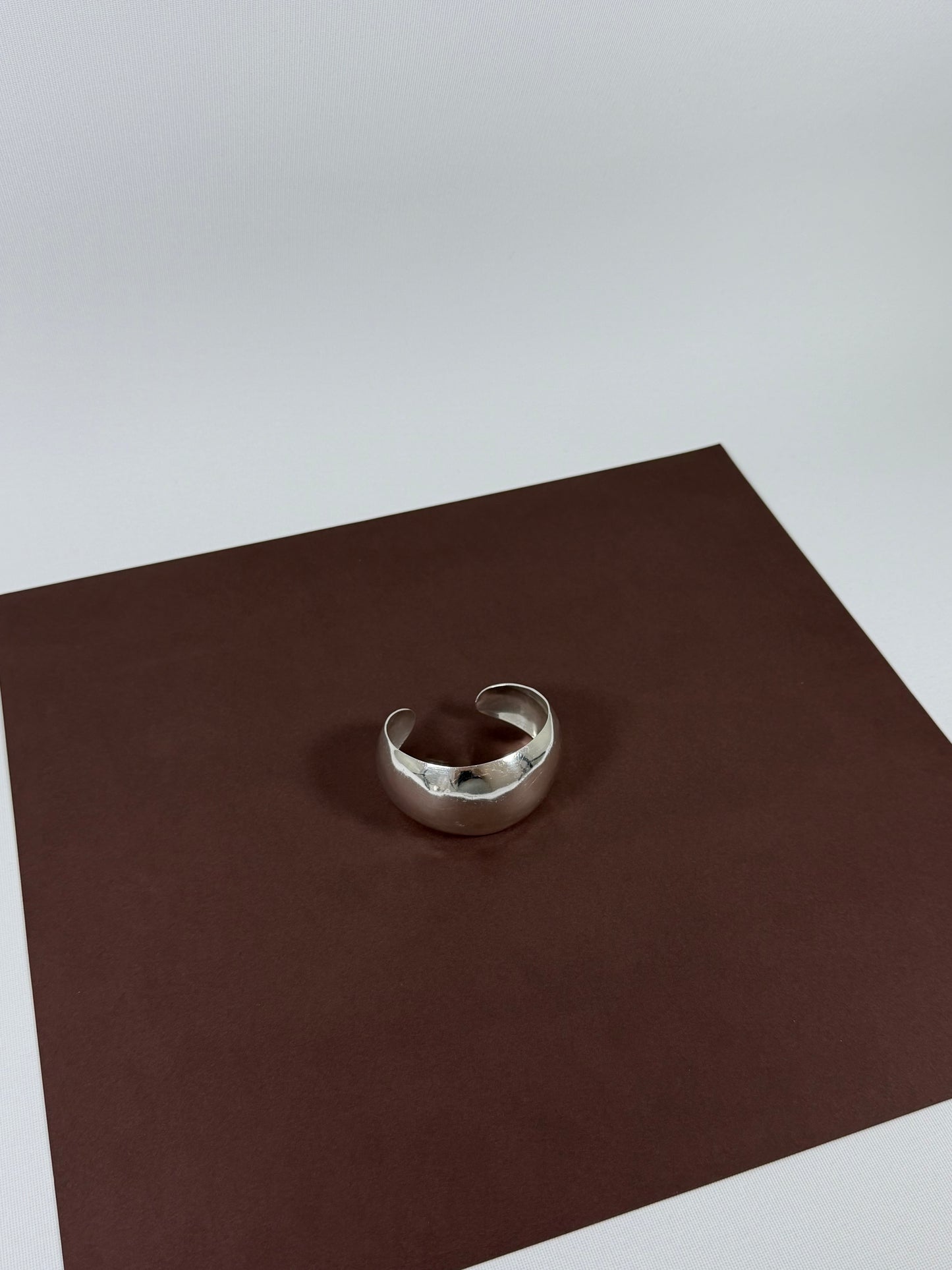 Sterling silver Mexico cuff bracelet